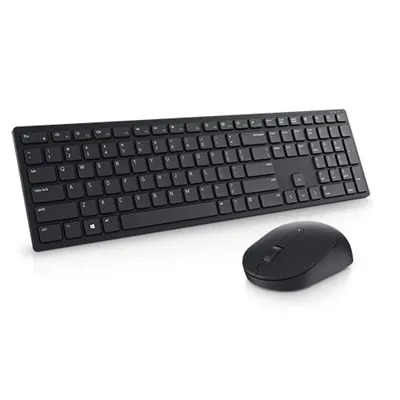 Clavier et souris Dell Pro - KM5221W - français (AZERTY) - noir