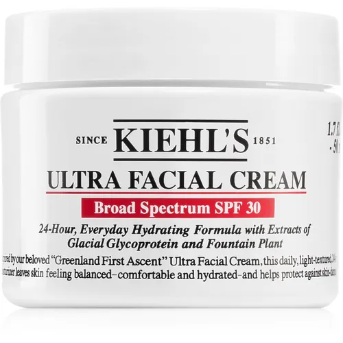 Kiehl's Ultra Facial Cream gel hidratante ligero SPF 30 50 ml