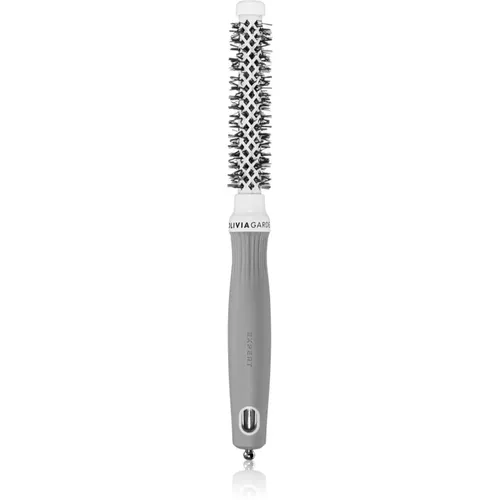 Olivia Garden Expert Shine Wavy Bristles White&Grey Hårbørste průměr 15 mm 1 stk.