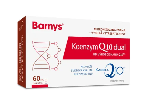 Barny ́s Koenzym Q10 dual 60 mg 30 kapslí