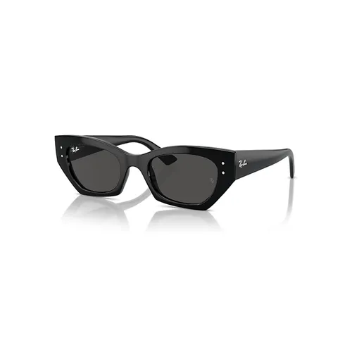 Ray-Ban Zena Bio-based Sonnenbrillen Schwarz Fassung Grau Glas 52-22