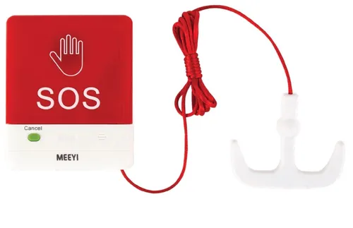 Buton de panica wireless LoRa, functie de apelare si anulare, 868.5MHz, distanta de comunicare 500m, ABS, IP56, L-FS2-WR-D(868)