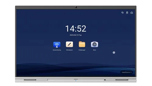 Tabla interactiva cu touch screen Dahua LCH75-MC410-B Whiteboard, 75 inci 4K, camera 5MP incorporata