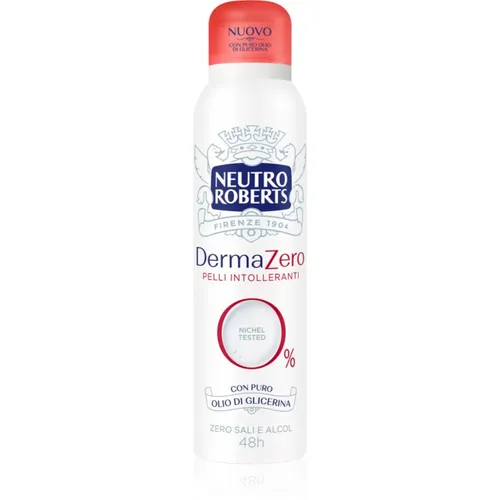 Neutro Roberts DermaZero deodorante spray per pelli sensibili 150 ml