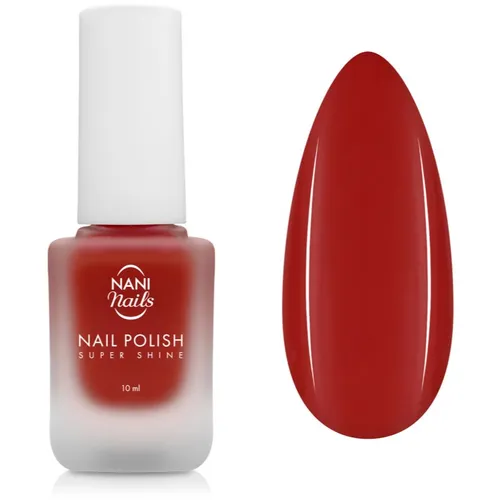NaniNails NANI Super Shine długotrwały lakier do paznokci odcień Mrs. Cherry 10 ml