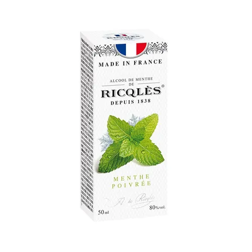 Ricqles alcool de menthe Bain De Bouche 50 ml