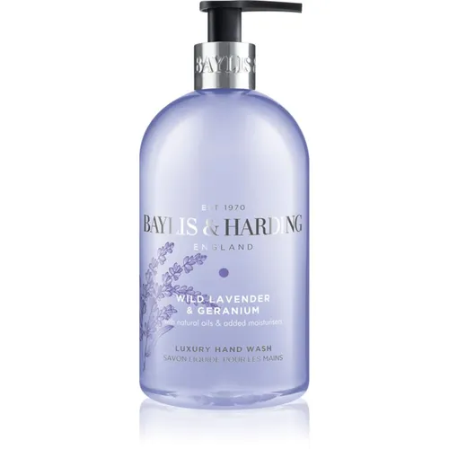 Baylis & Harding Wild Lavender & Geranium mydło w płynie do rąk o działaniu nawilżającym 500 ml