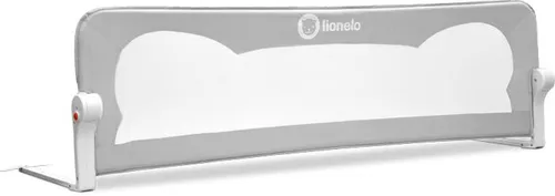 Lionelo Zábrana do postele EVA šedá