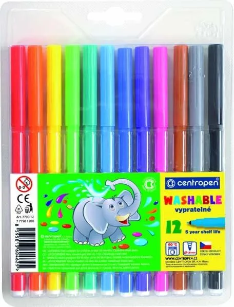 Centropen Fixy-popisovač vláknový hrot