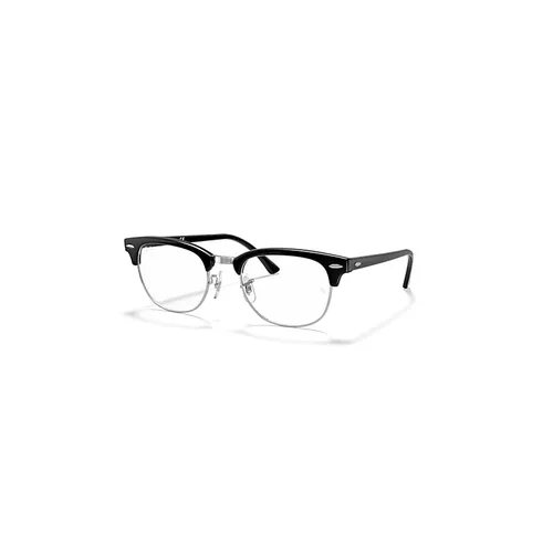 Ray-Ban Clubmaster Optics - Monture Noir Verres Incolore 51-21