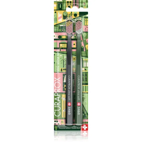Curaprox Limited Edition Recycled edition tandbørster 5460 Ultra Soft 2 stk.