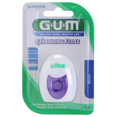 G.U.M Expanding Floss Tandtråd 30 m