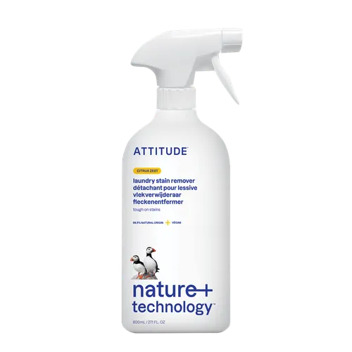 ATTITUDE Odstraňovač skvrn s vůní citronové kůry s rozprašovačem 800 ml