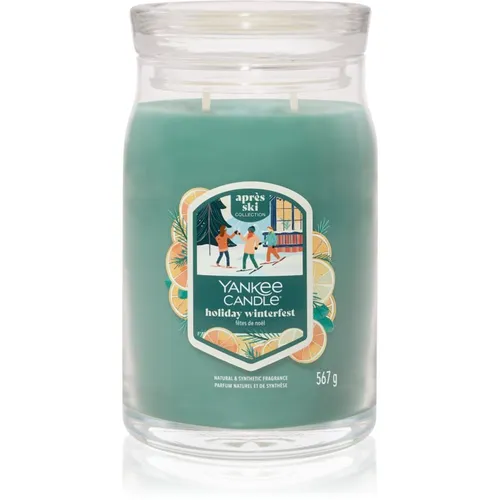 Yankee Candle Holiday Winterfest świeczka zapachowa Signature 567 g