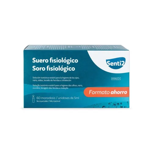 Senti2 Suero Fisiológico 5 ml  Senti2  Higiene ocular