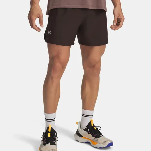 Trail Run Launch Běžecké Šortky Muži-Hnědá