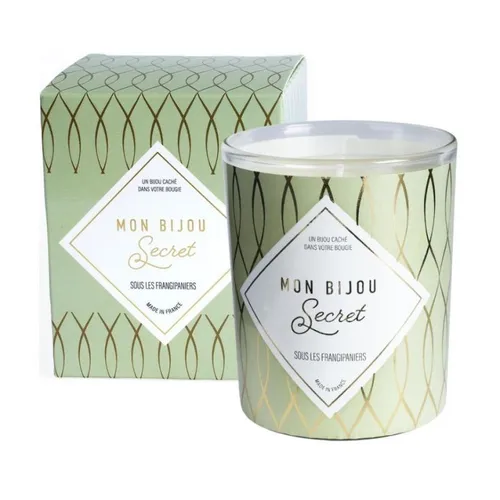 Troli Lumânare parfumată 40h cu bijuterie Migdale CCOAM100