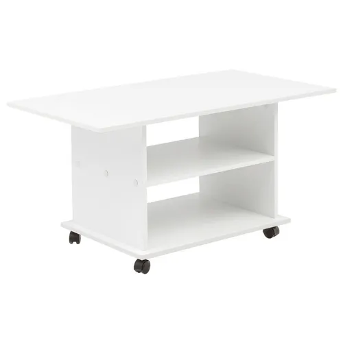 MID.YOU KONFERENČNÝ STOLÍK, biela, kompozitné drevo, 95/54,5/51 cm