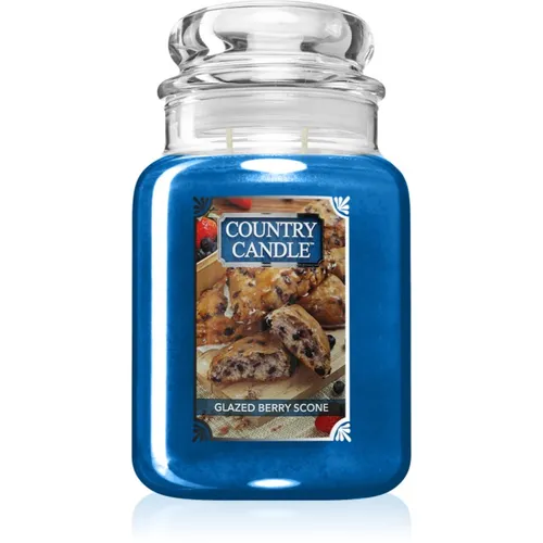 Country Candle Glazed Berry Scones świeczka zapachowa 680 g