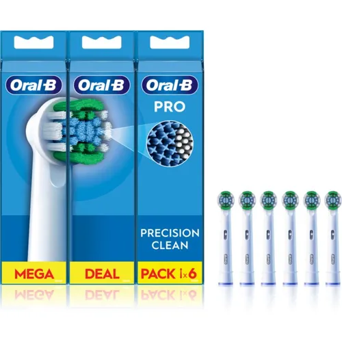 Oral-B PRO Precision Clean testine di ricambio per spazzolino 6 pz