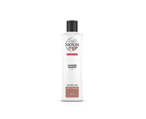 Nioxin Čisticí šampon pro jemné barvené mírně řídnoucí vlasy System 3 (Shampoo Cleanser System 3) 300 ml
