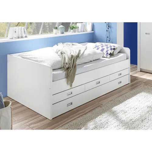 MID.YOU VÝSUVNÁ POSTEĽ, 120/200 cm biela