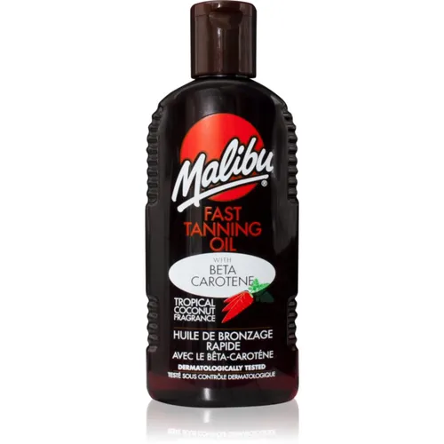 Malibu Fast Tanning Oil rusketusta nopeuttava ja pidentävä tuote 200 ml