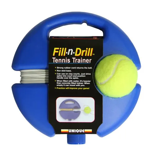 Fill & Drill Tréninkový Přístroj Na Tenis-Modrá,Žlutá