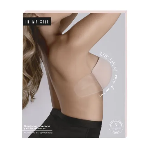 In my size ¡50% DTO! Sujetador con Copa y Cinta Adhesiva Nude
