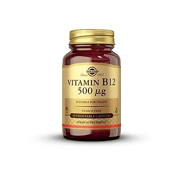 Solgar Vitamin B12 500 mcg 50 kapslí