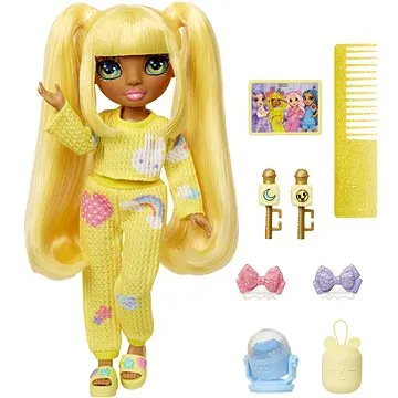 Rainbow High Junior Fashion panenka v pyžamu - Sunny Madison