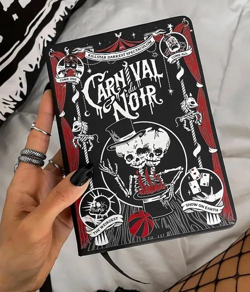 poznámkový blok KILLSTAR - Carnival - Black