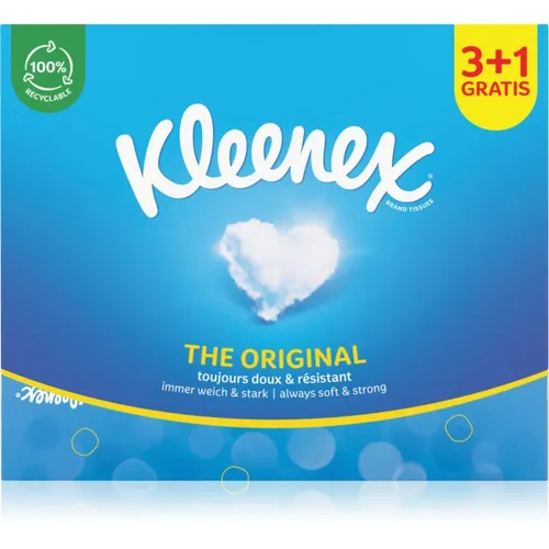 Kleenex Original Box fazzoletti di carta 3+1 72 pz