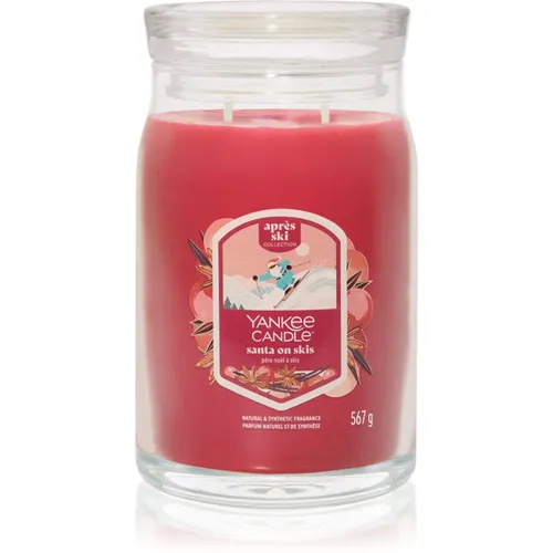Yankee Candle Santa On Skis candela profumata Signature 567 g