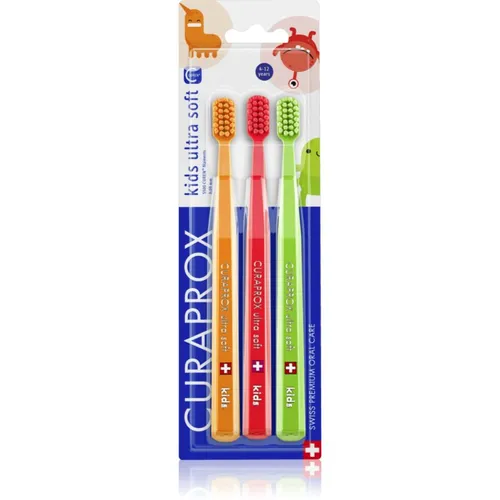 Curaprox 5500 Kids Ultra Soft spazzolino da denti per bambini 3 pz