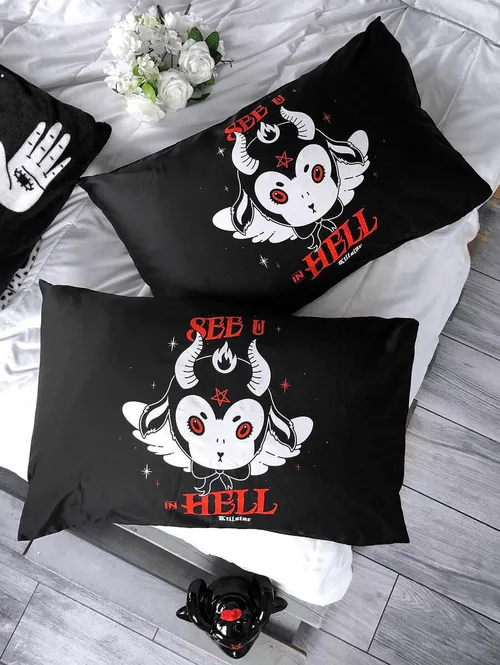 Párnahuzat KILLSTAR - See U In Hell
