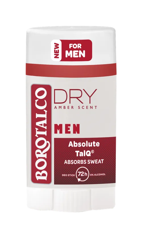 BOROTALCO MEN Dry Amber Scent, Deodorant stick pro muže 40 ml
