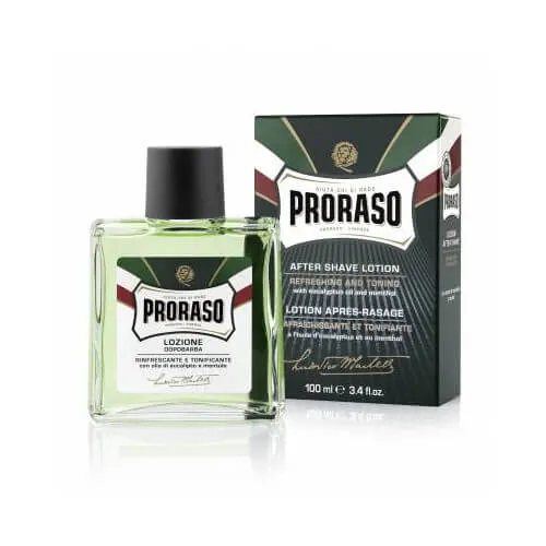 Proraso Apă revigorantă după bărbierit cu eucalipt Green (After Shave Lotion) 100 ml