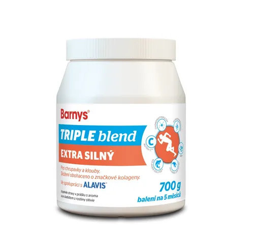 Barny ́s TRIPLE BLEND Extra silný ochucený 700 g