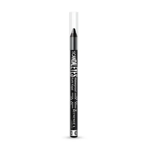 Rimmel Voděodolná kajalová tužka na oči Scandal Eyes 24H (Waterproof Kohl Kajal) 1,3 g 001 Black