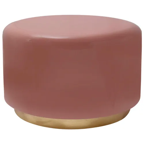 MID.YOU ODKLÁDACÍ STOLEK, barvy zlata, starorůžová