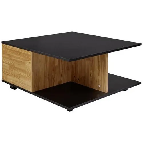 MID.YOU KONFERENČNÝ STOLÍK, antracitová, piesková, kompozitné drevo, 70/70/36,5 cm