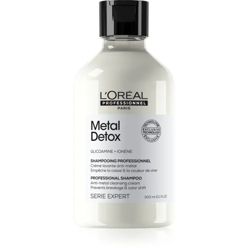 L’Oréal Professionnel Serie Expert Metal Detox shampoo di pulizia profonda per capelli tinti e danneggiati 300 ml