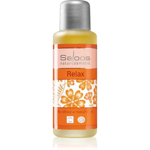 Saloos Bio Body And Massage Oils Relax λάδι σώματος για μασάζ 50 ml