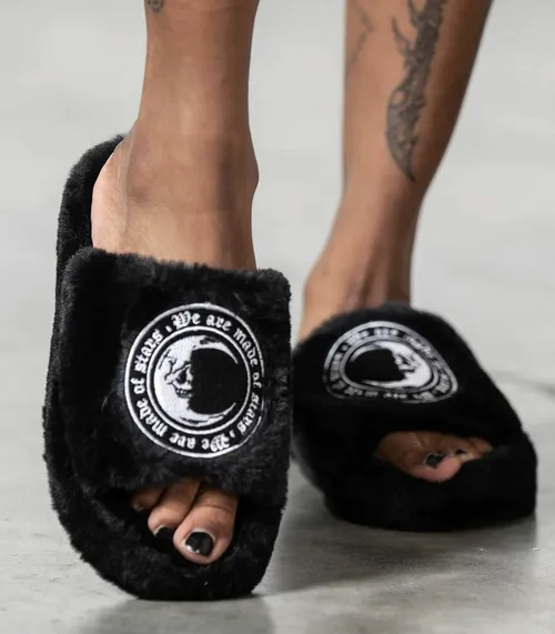 papuče unisex - Starchild Fur - KILLSTAR - KSRA006004 36-37