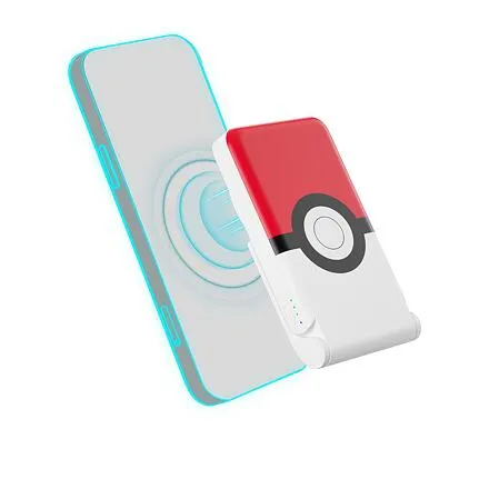 OTL Pokemon Pokeball Magnetická Bezdrátová powerbanka