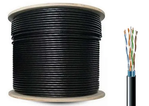 Cablu FTP CAT5E, din cupru, 4x2x24AWG, rola 100m, Safer ADM-FTP5E-4X2X24-100MPE