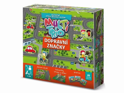 BETEXA Multi-trio DOPRAVNÍ ZNAČKY