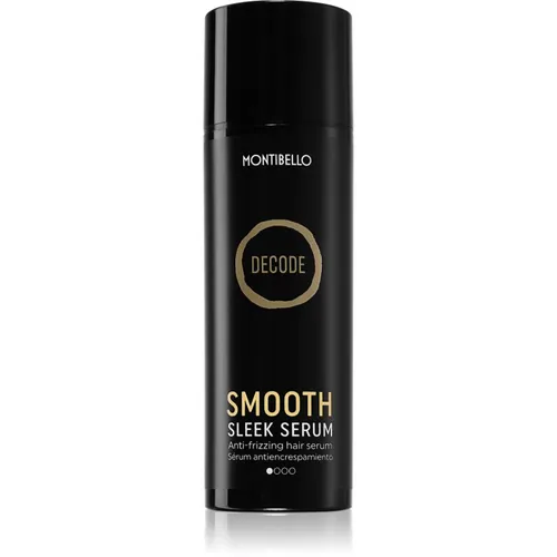 Montibello Decode Smooth Sleek Serum serum naprawcze do włosów o działaniu natychmiastowym do włosów nieposłusznych i puszących się 150 ml