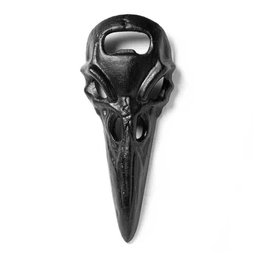 otvírák ALCHEMY GOTHIC - Black Raven Skull